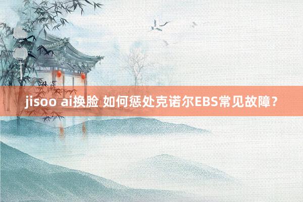 jisoo ai换脸 如何惩处克诺尔EBS常见故障？